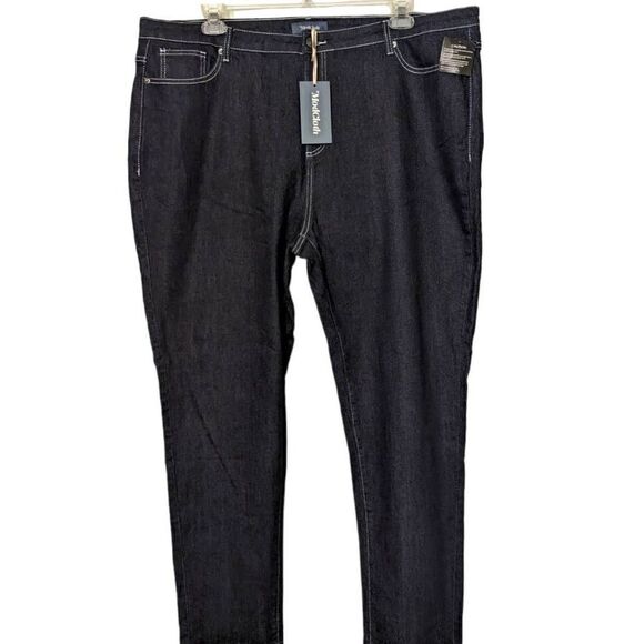 Modcloth Women's Plus Size High Rise Straight Leg Jeans Blue Size 26R NWT - Picture 1 of 15